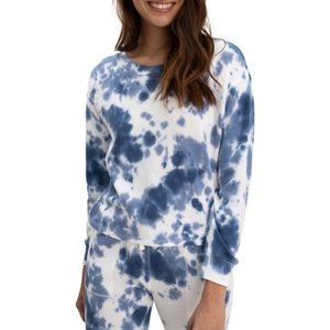 SPLENDID Cloud Tie Dye Pullover Sweater SMALL